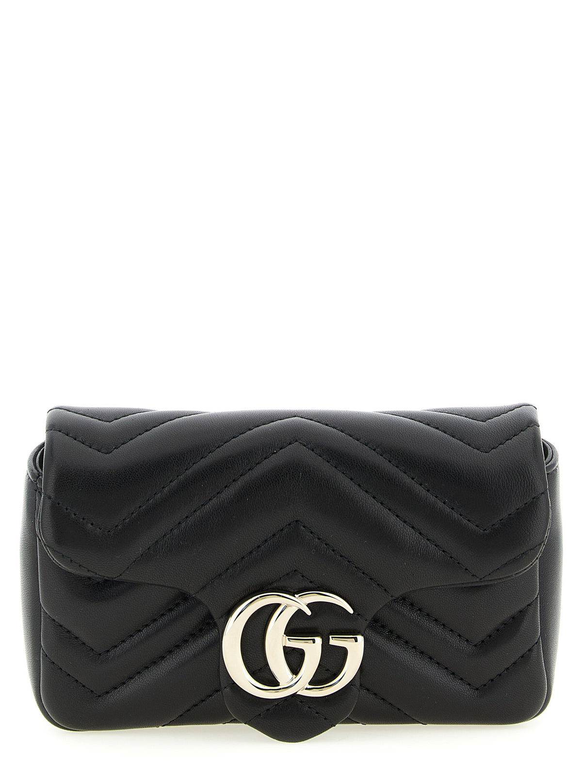 Gucci Black Lamb Leather Shoulder Bag