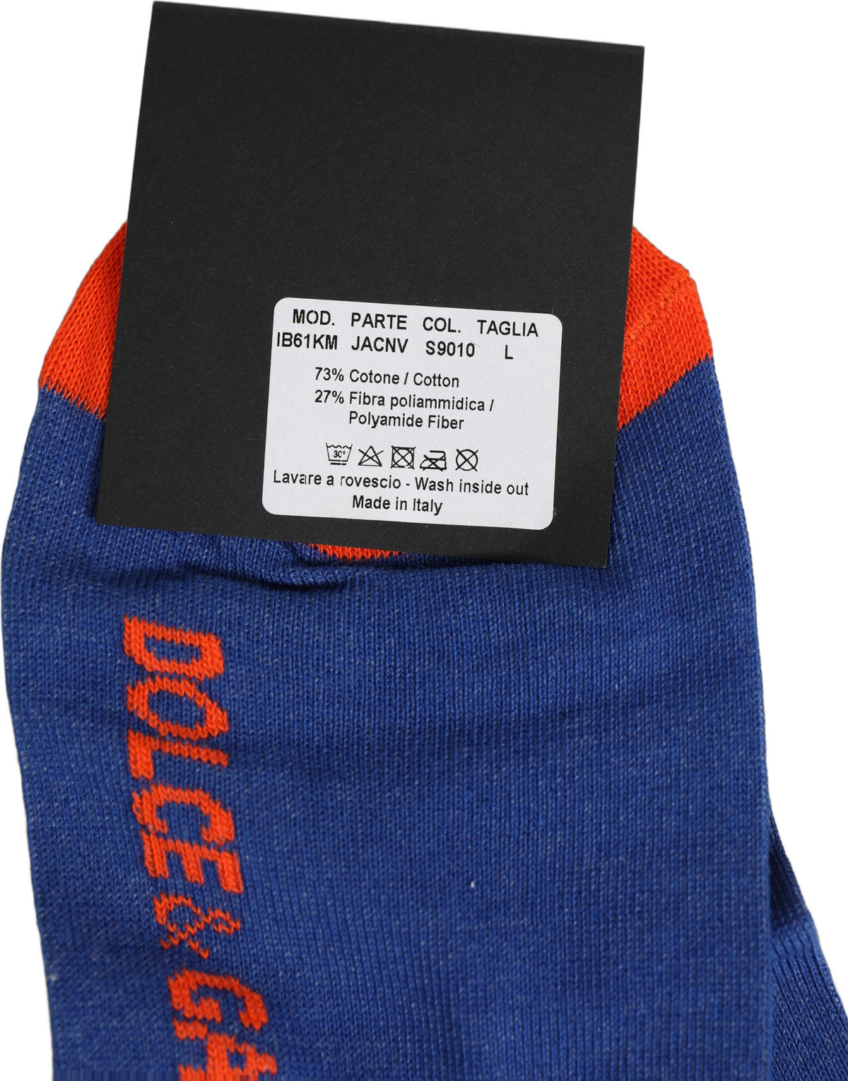 Dolce & Gabbana Men Multicolor Cotton Ankle Length Accessory Socks