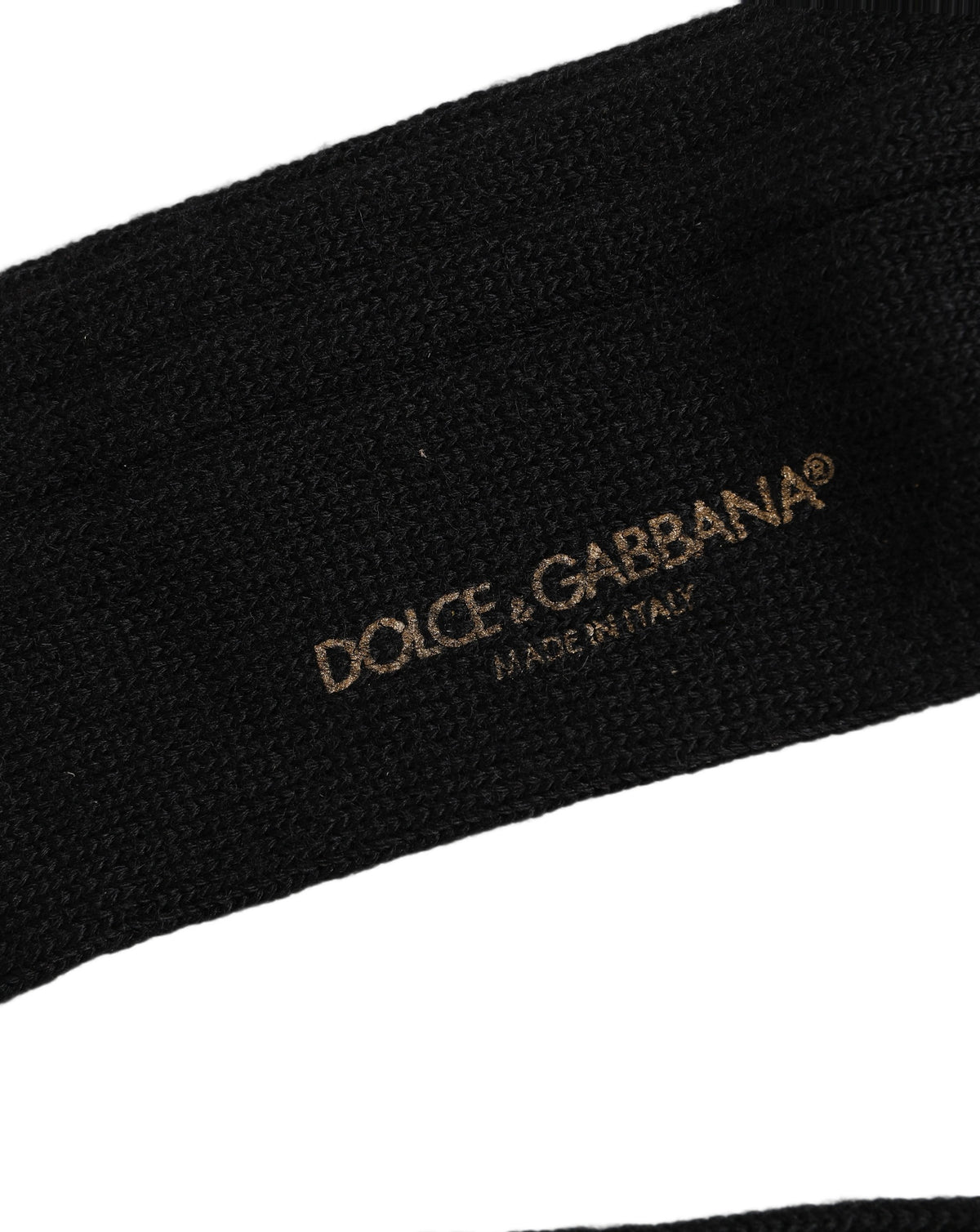 Dolce & Gabbana Black DG Logo Print Over The Calf Accessory Socks