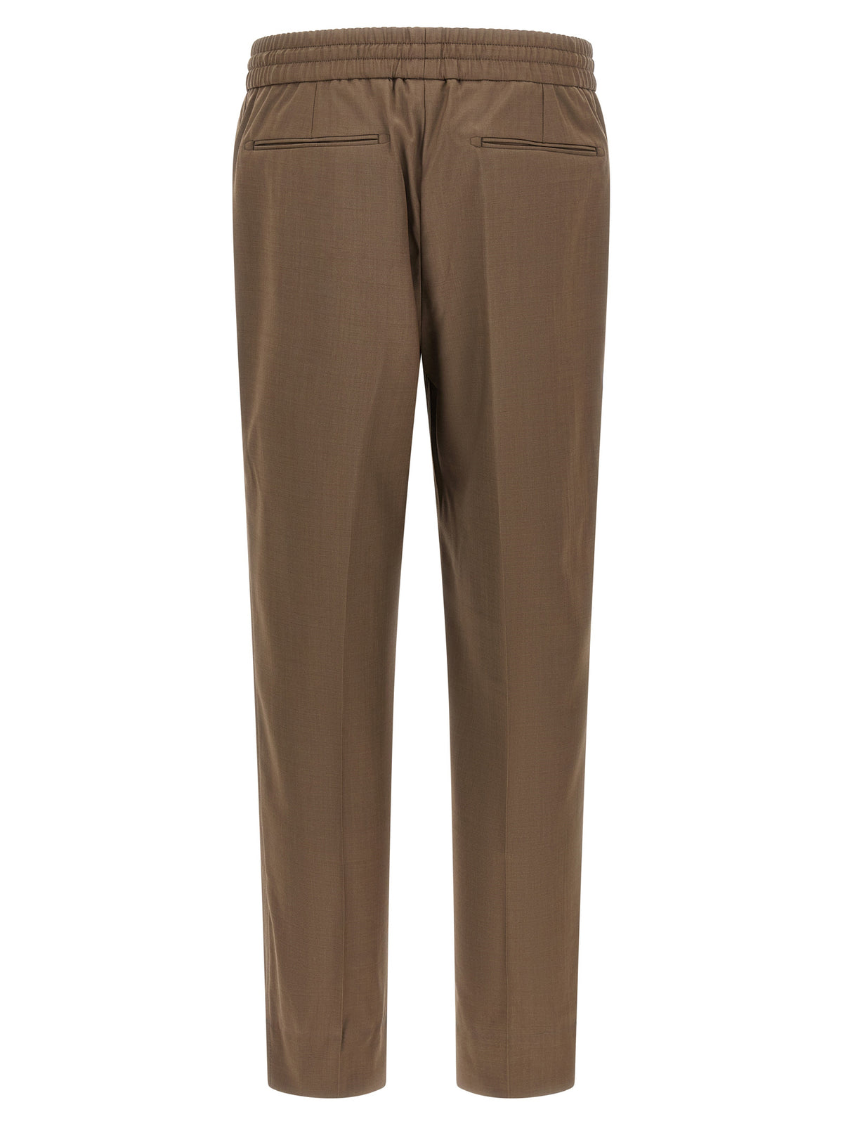 Brioni Brown Wool Casual Pants