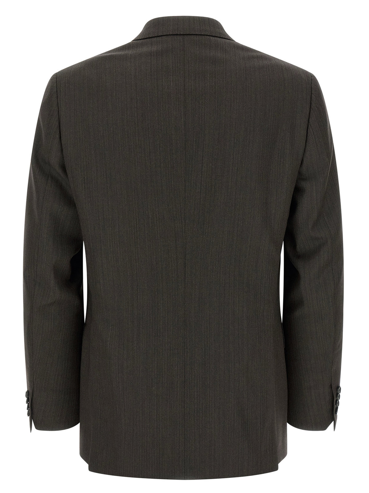 Brioni Brown Wool Two-Piece Suit