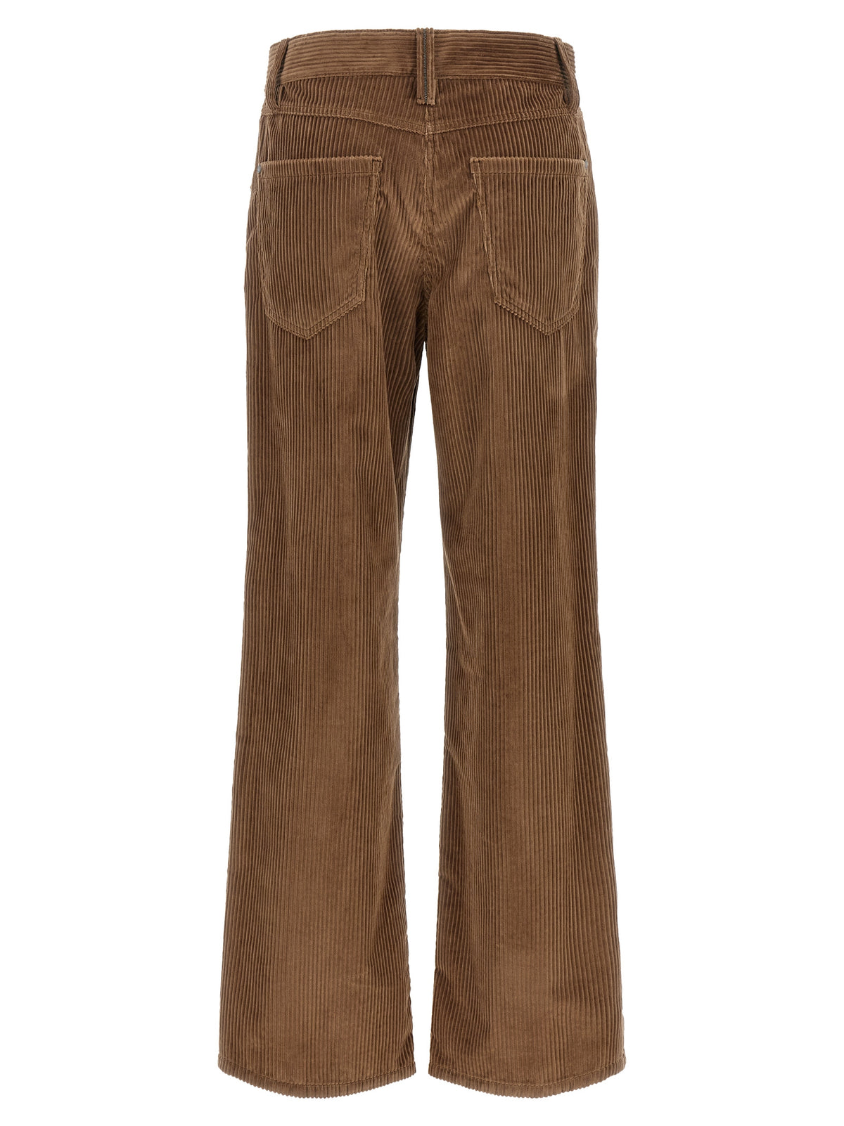 Brunello Cucinelli Brown Cotton Casual Pants