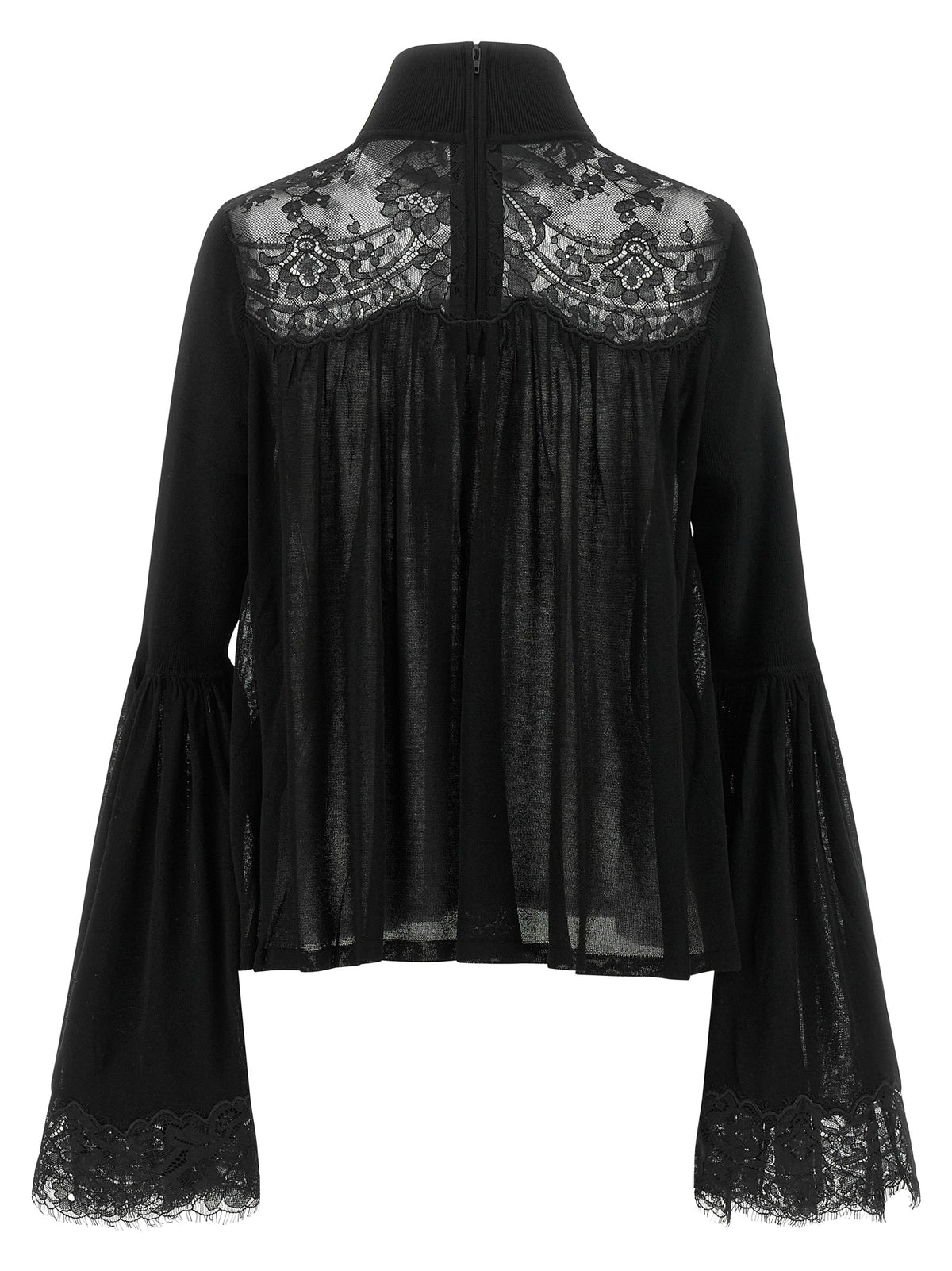 Zimmermann Black Lyocell Blouse