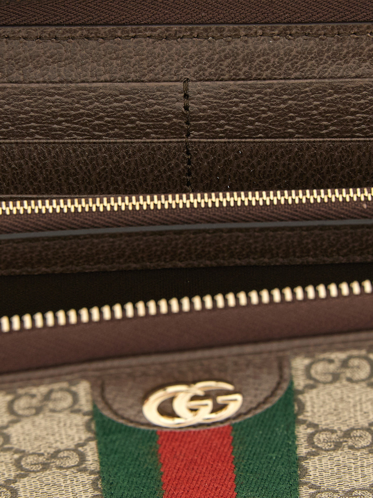 Gucci Brown Polyethylene Cardholder