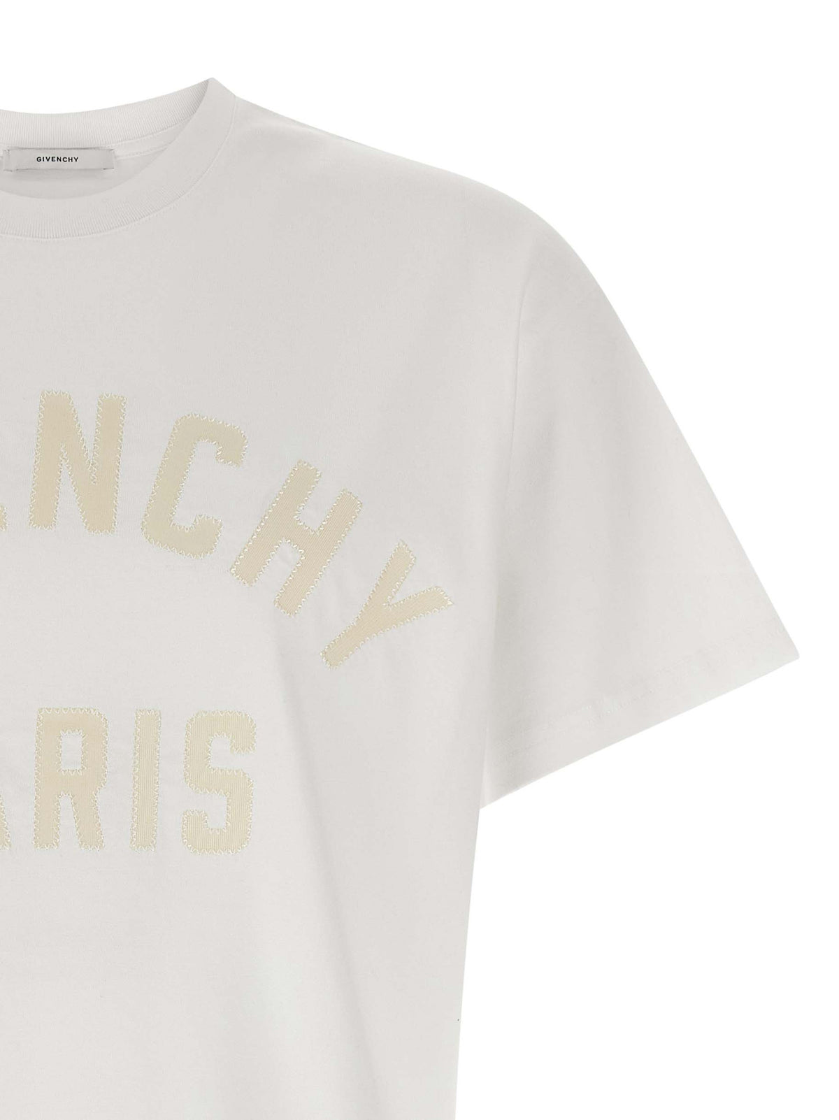 Givenchy White Cotton T-Shirt