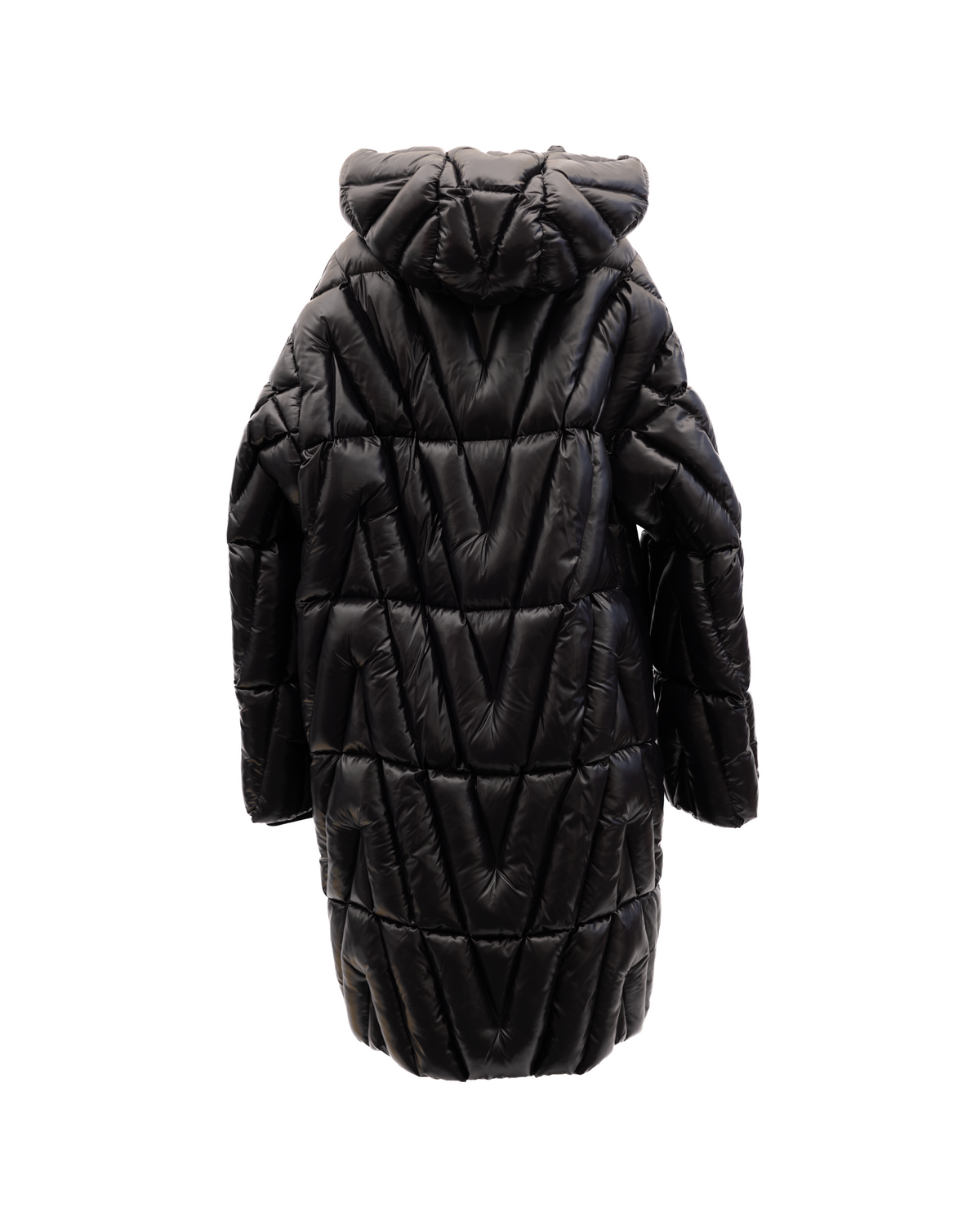 Valentino Garavani Black Women Wool Coat