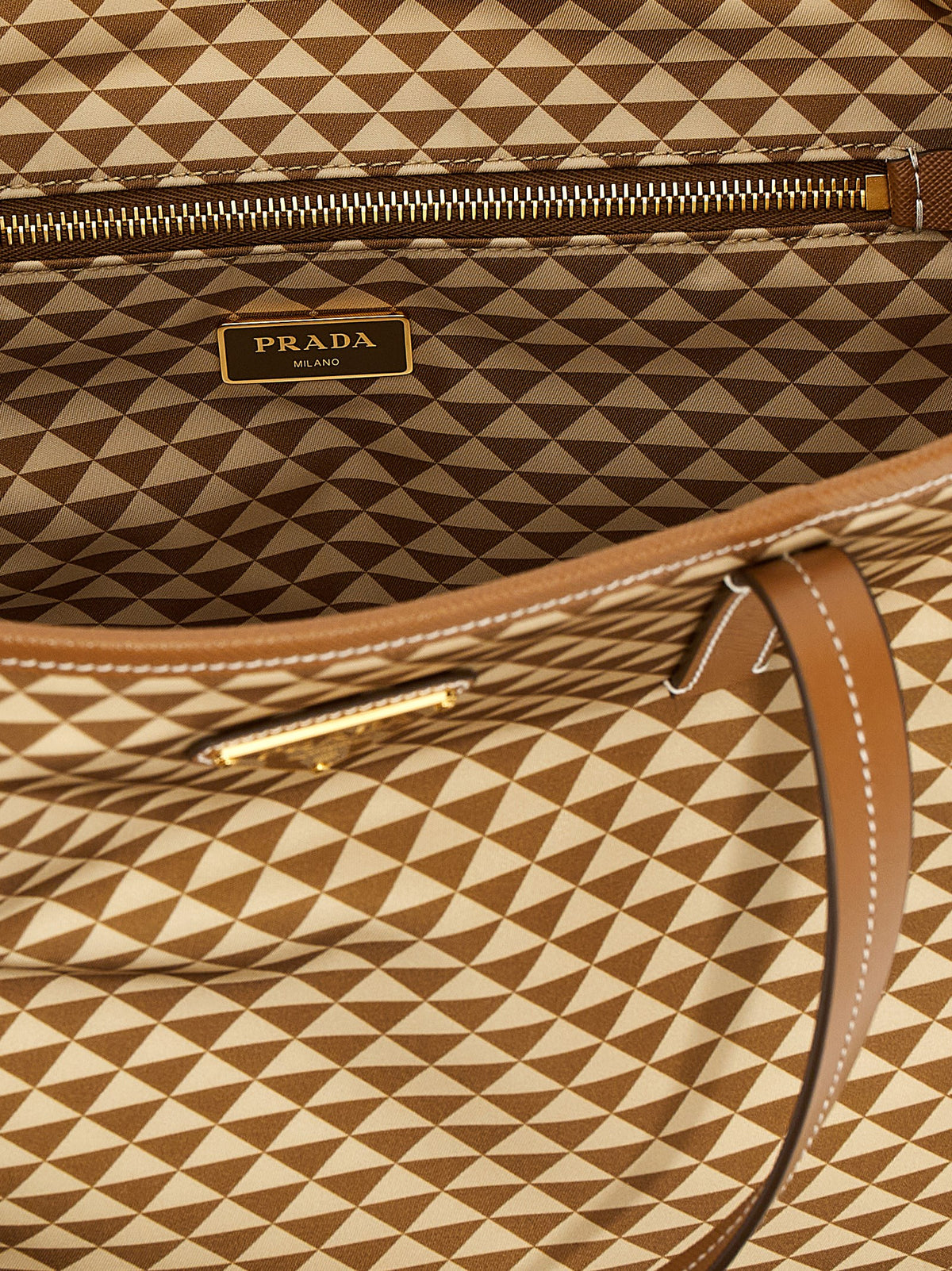 Prada Multicolor Polyamide Tote Bag