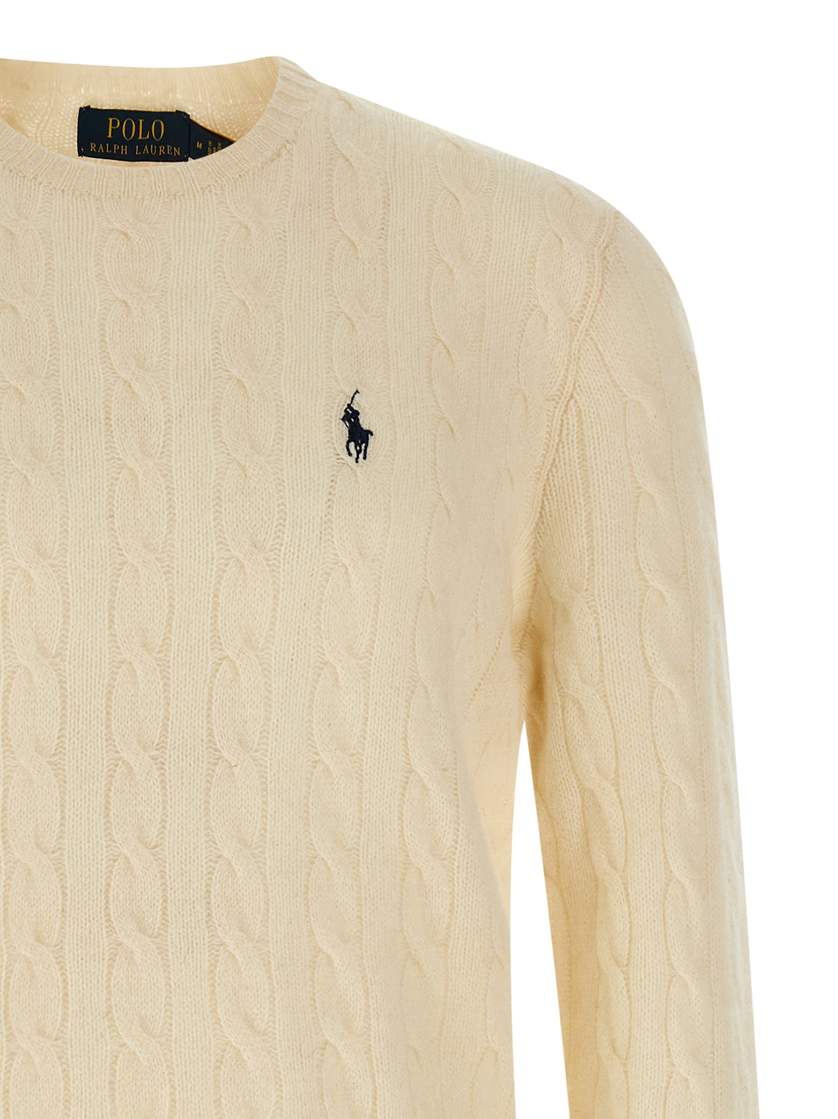 Polo Ralph Lauren White Wool Cardigan