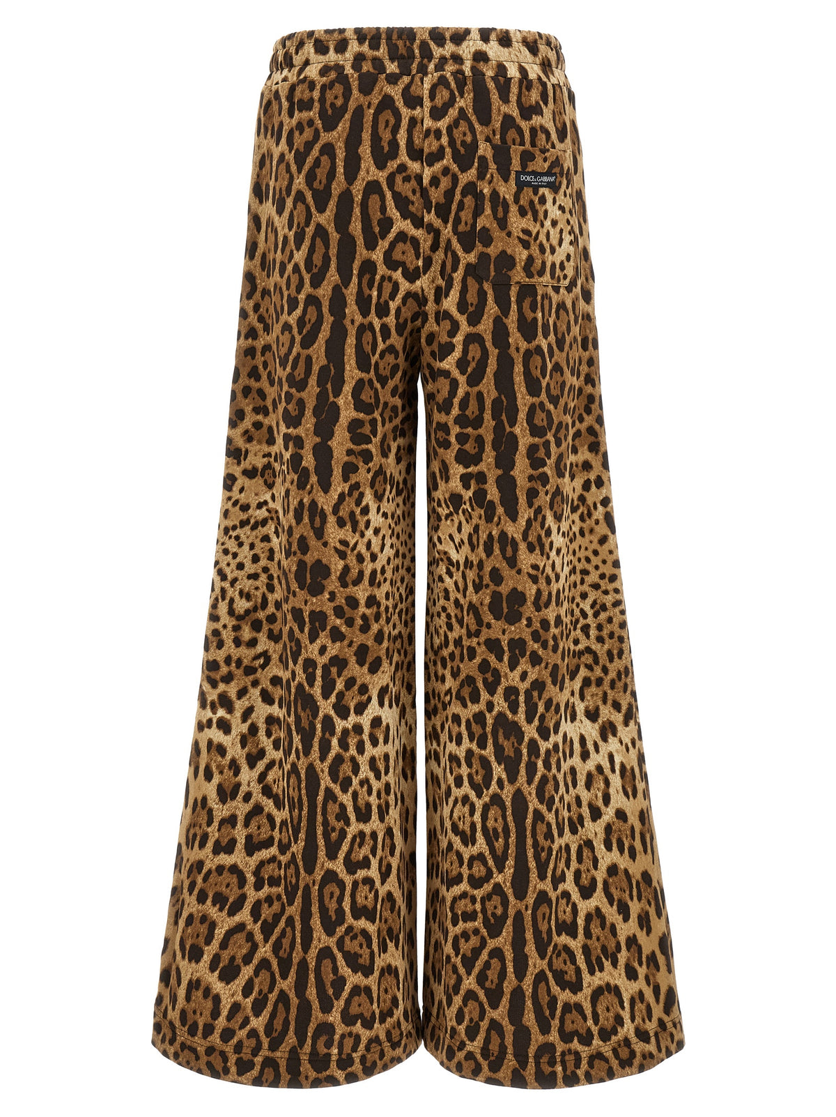 Dolce & Gabbana Brown Cotton Casual Pants
