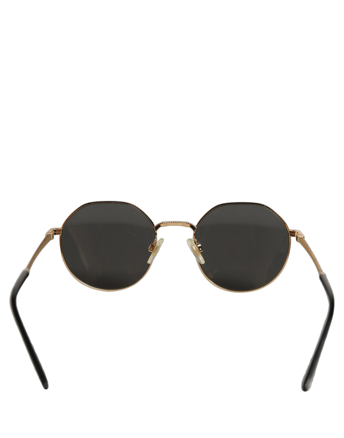 Dolce & Gabbana Gold Toned Metal Frame DG2286 Round Eyewear Sunglasses