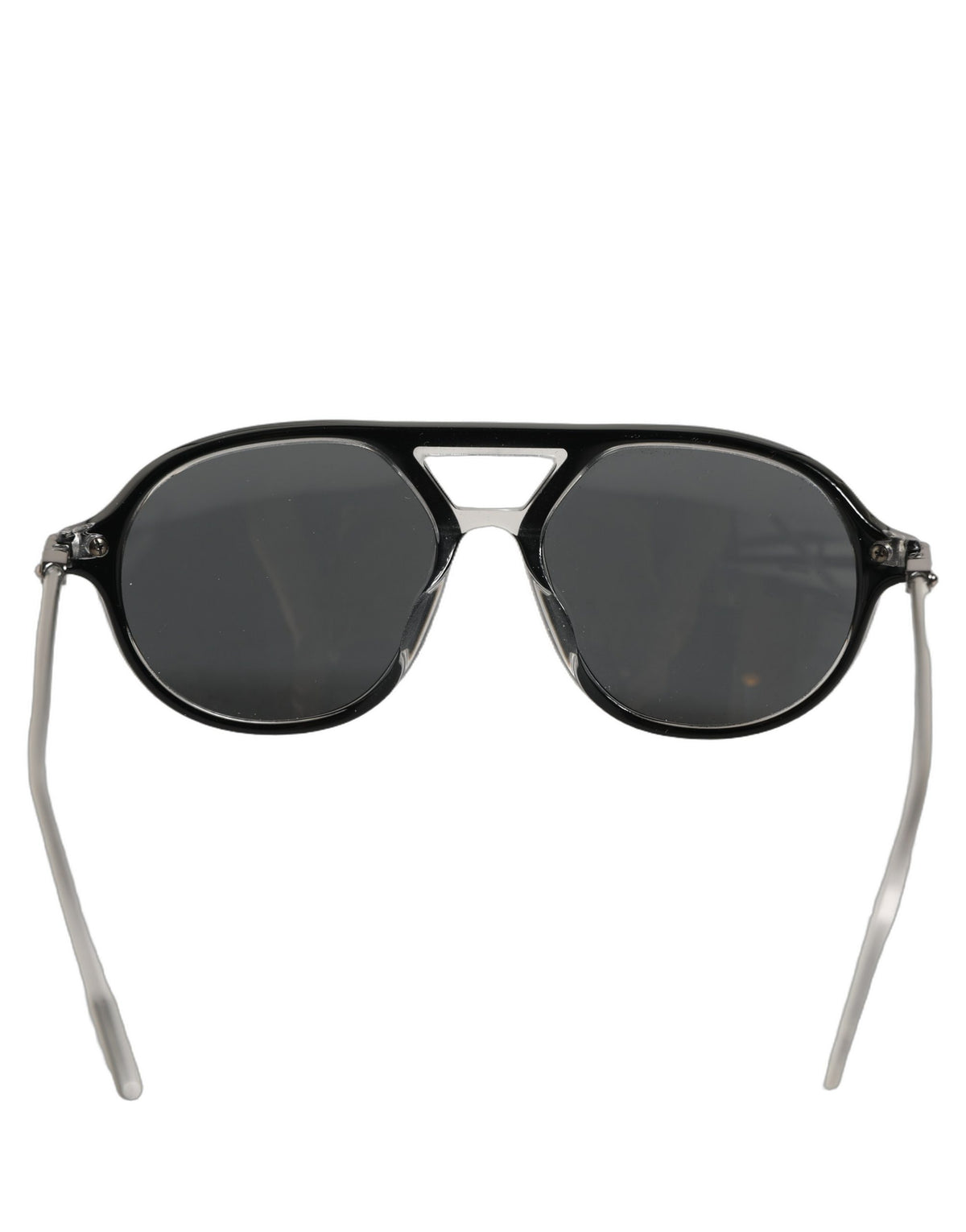 Dolce & Gabbana Black Acetate Frame DG4343F Bridge Detail Sunglasses