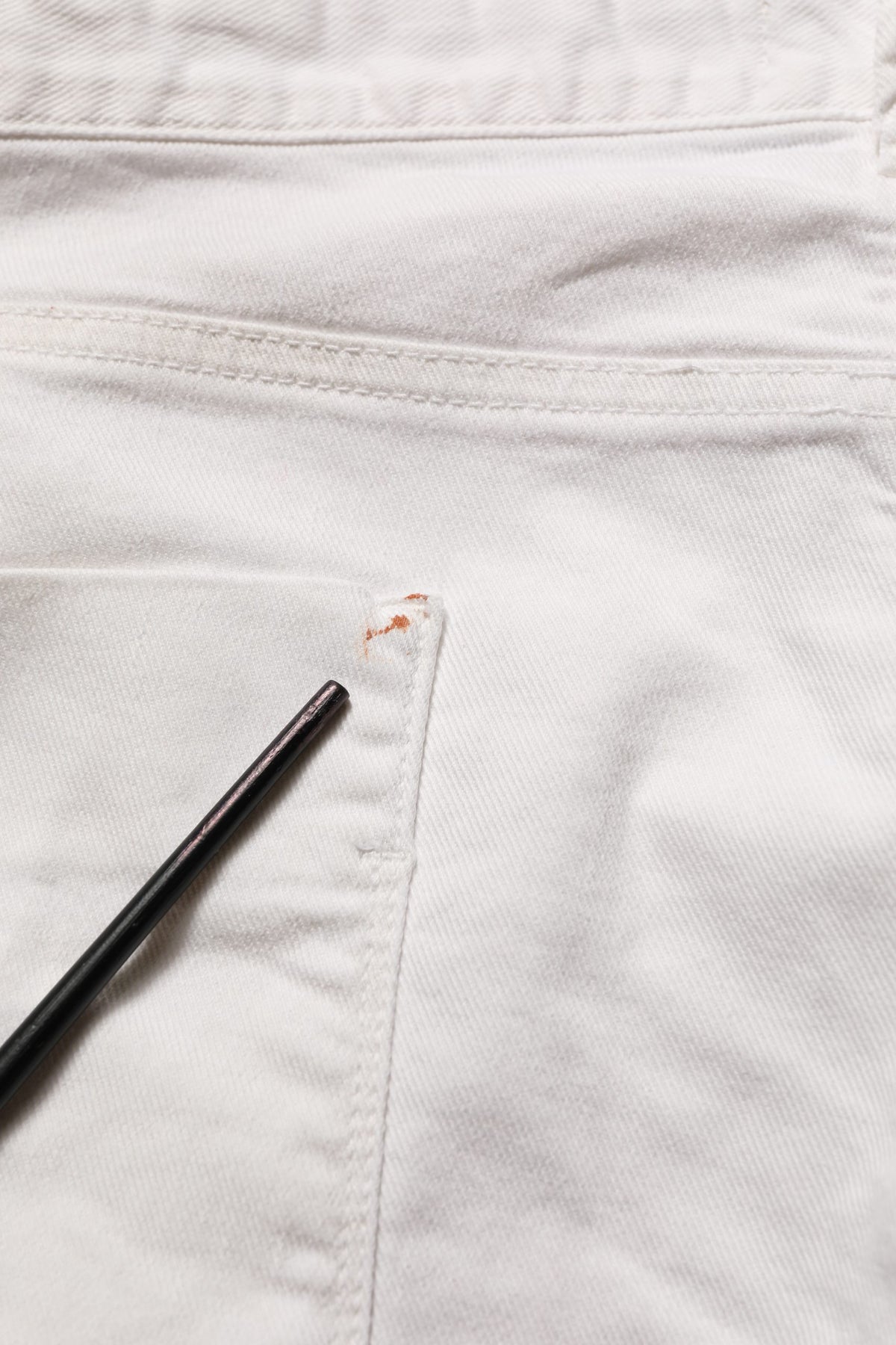 Costume National White Cotton Slim Pants Men Denim Jeans