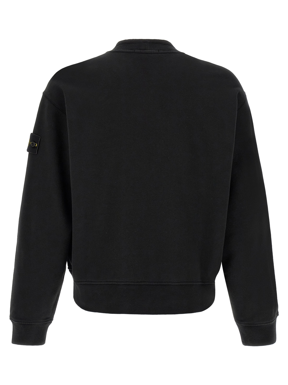 Stone Island Black Cotton Sweatshirt