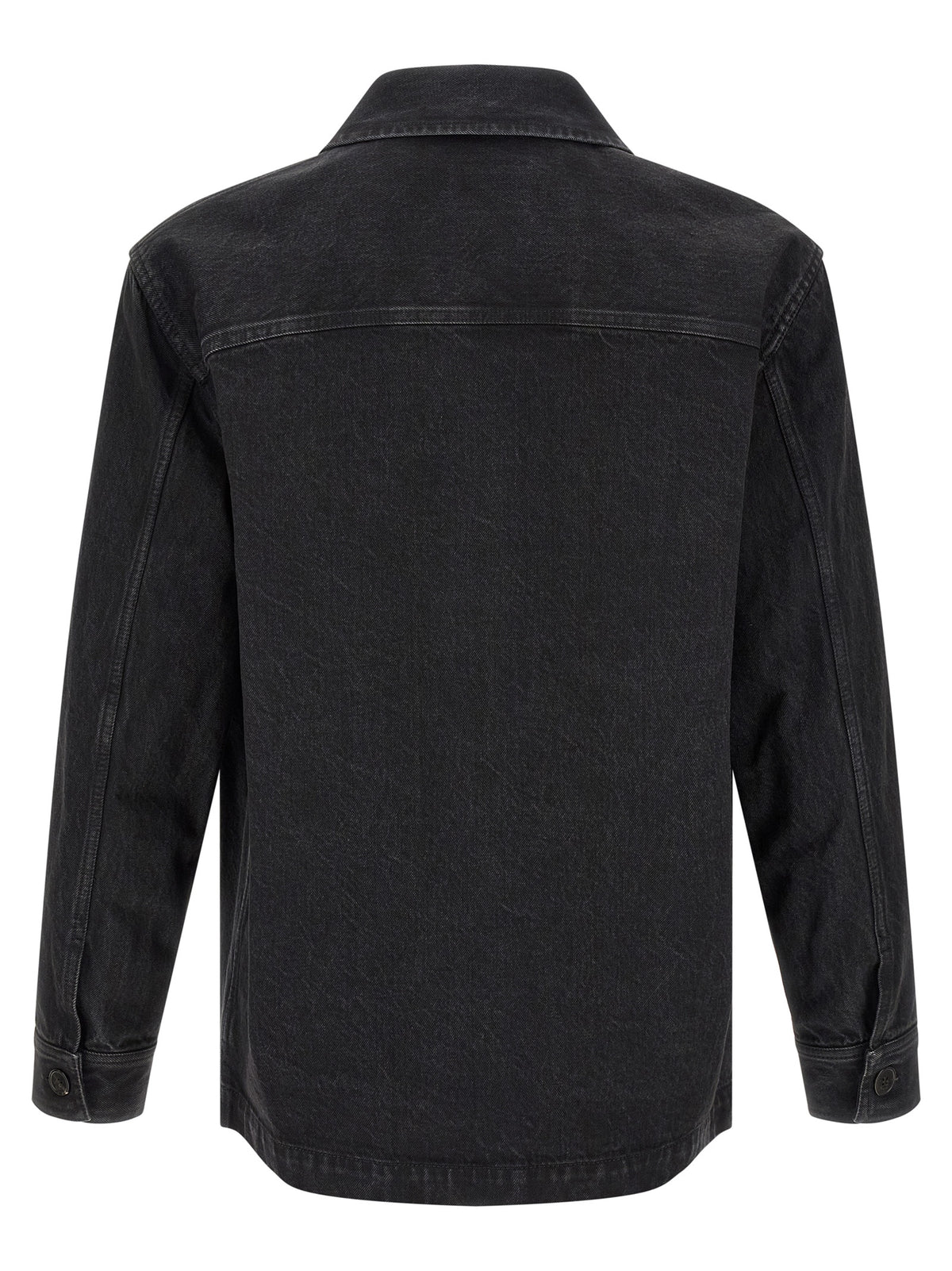 Saint Laurent Black Cotton Blouse