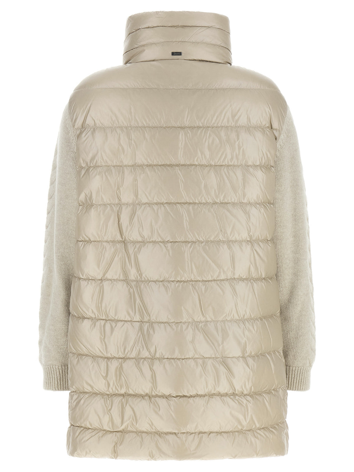 Herno Beige Polyamide Full-Length Jacket