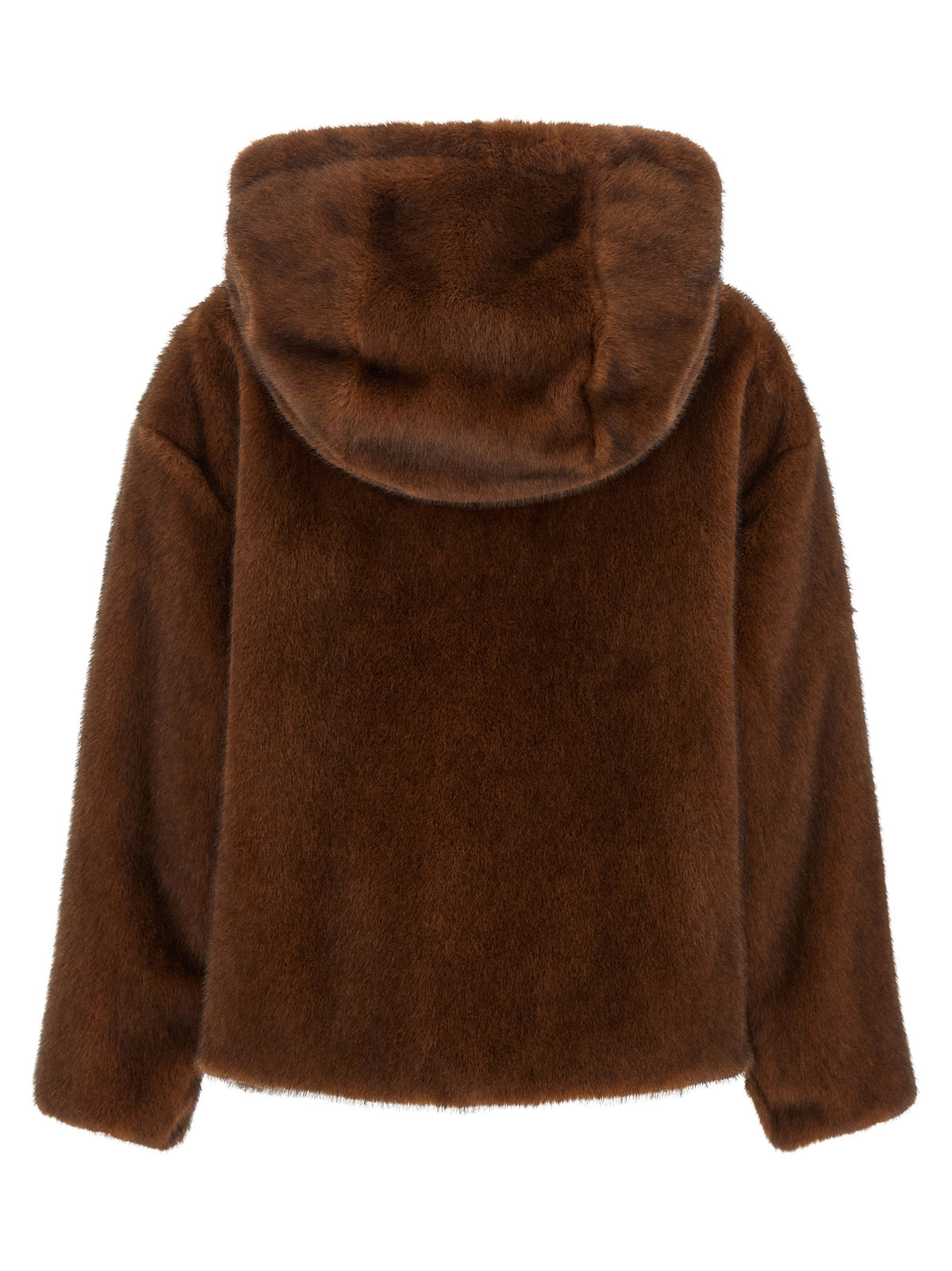Herno Brown Polyester Bomber