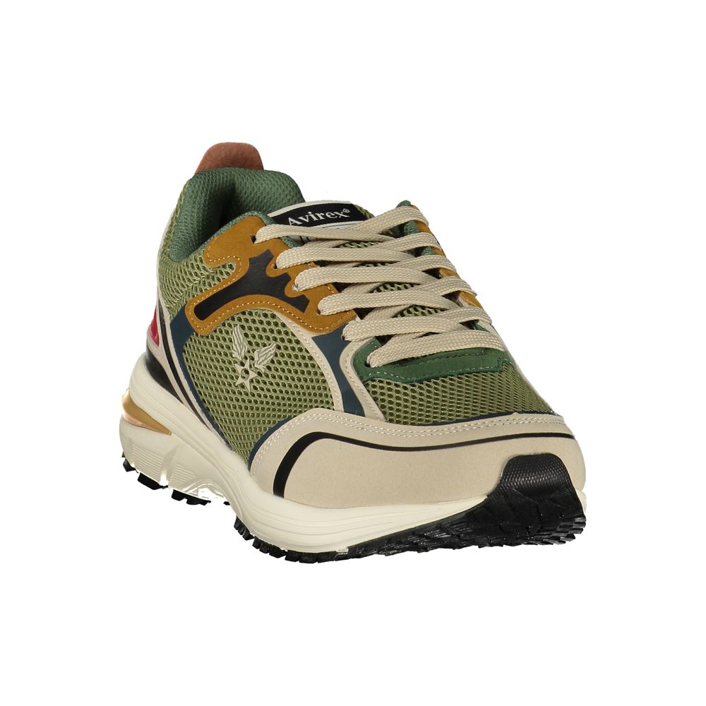 Avirex Verde Polyurethane Men's Sneaker