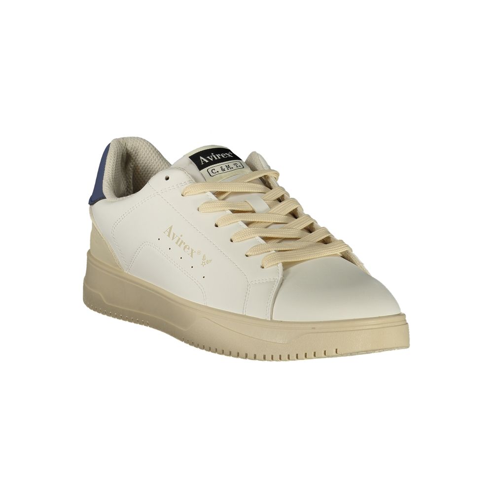 Avirex Bianco Polyurethane Uomo Sneaker