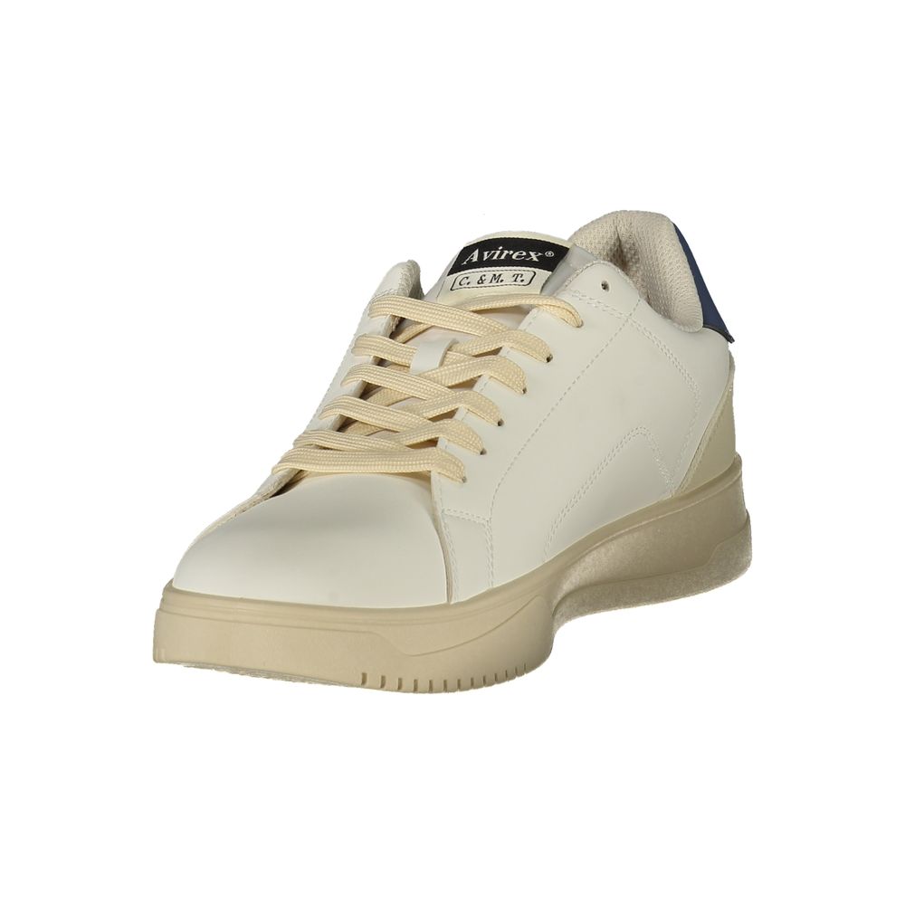 Avirex Bianco Polyurethane Uomo Sneaker