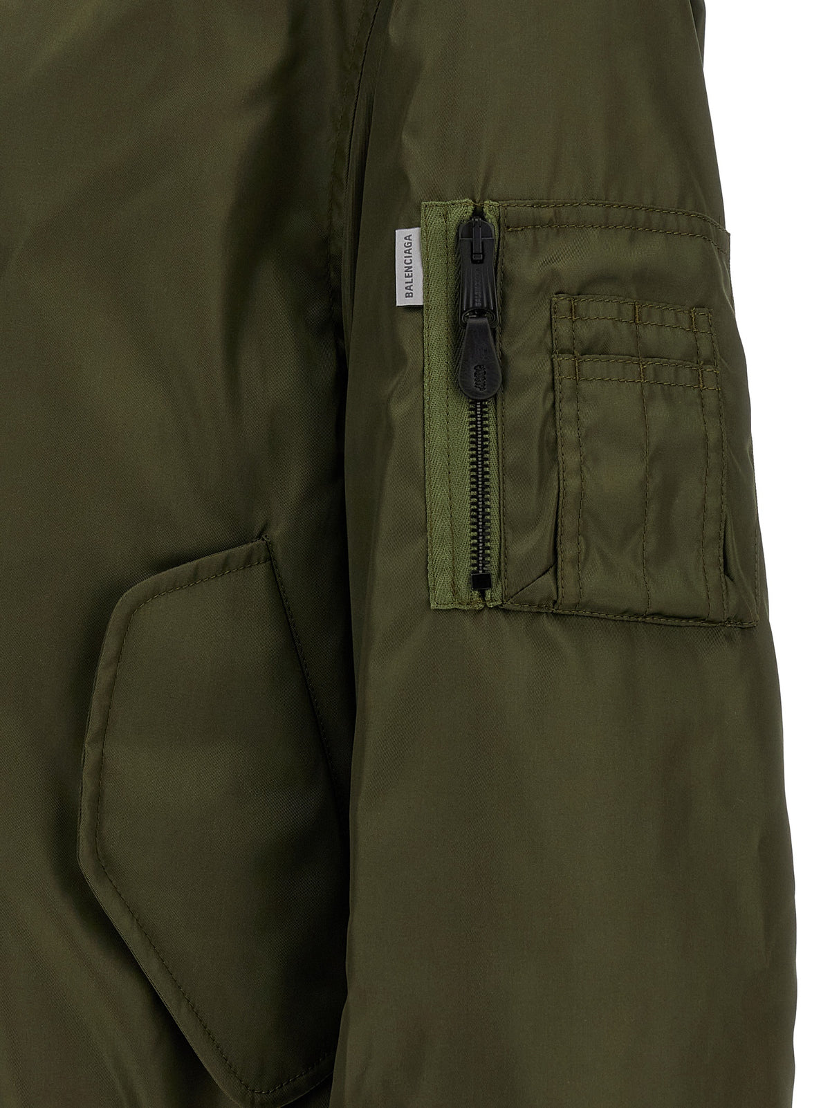 Balenciaga Bicolor Polyamide Bomber