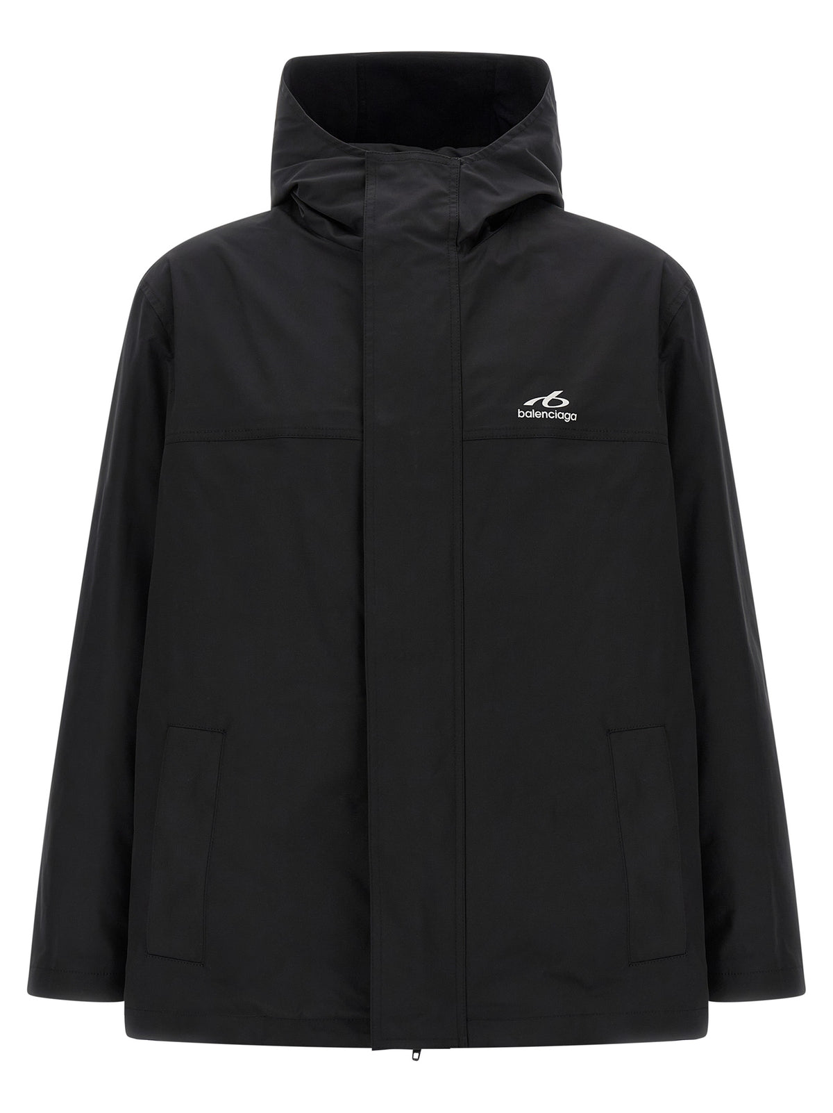 Balenciaga Black Polyester Parka
