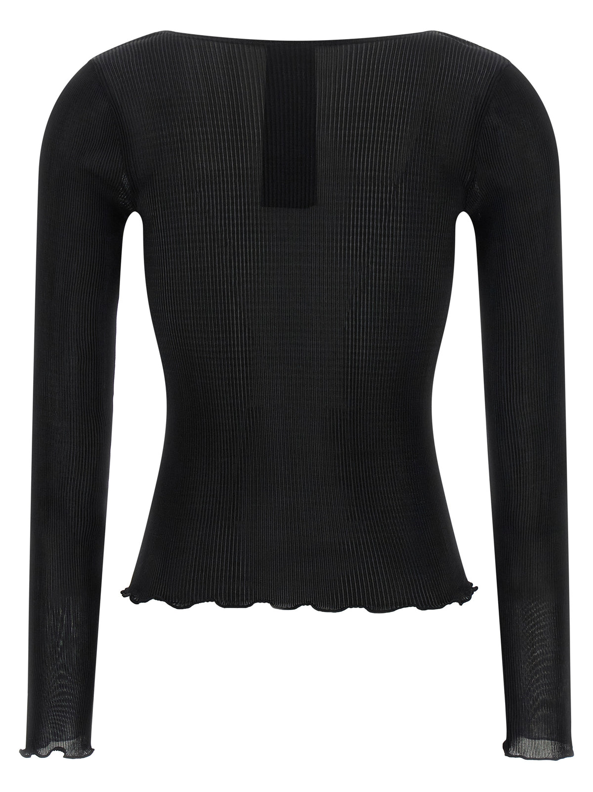 Saint Laurent Black Silk Shirt
