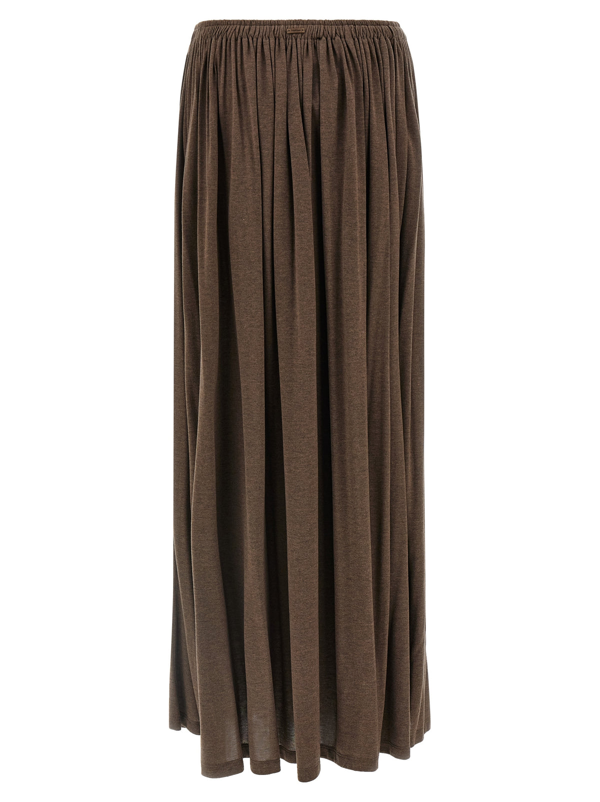 Max Mara Brown Lyocell Mini Skirt