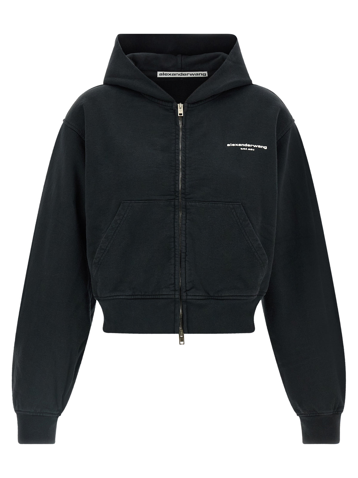 Alexander Wang Black Cotton Sweatshirt