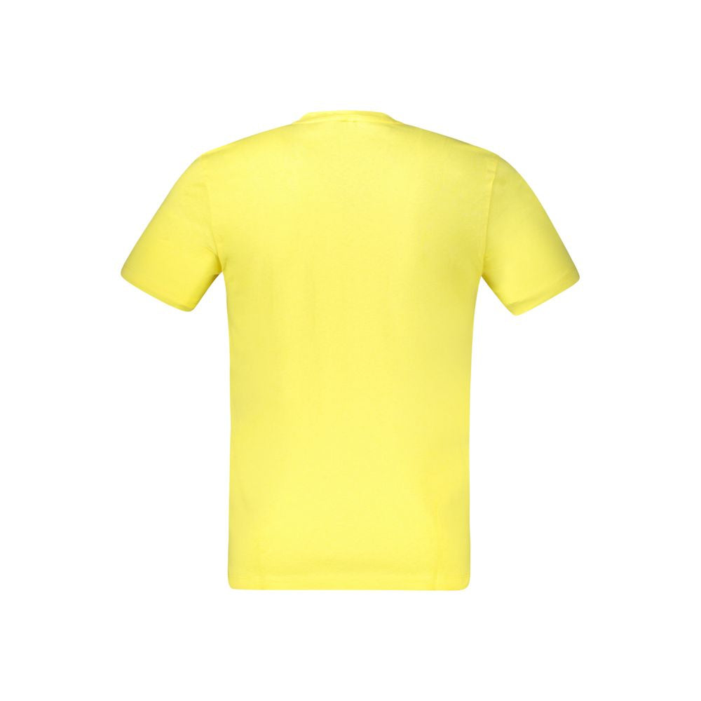 Hugo Boss Yellow Cotton Men's T-Shirt