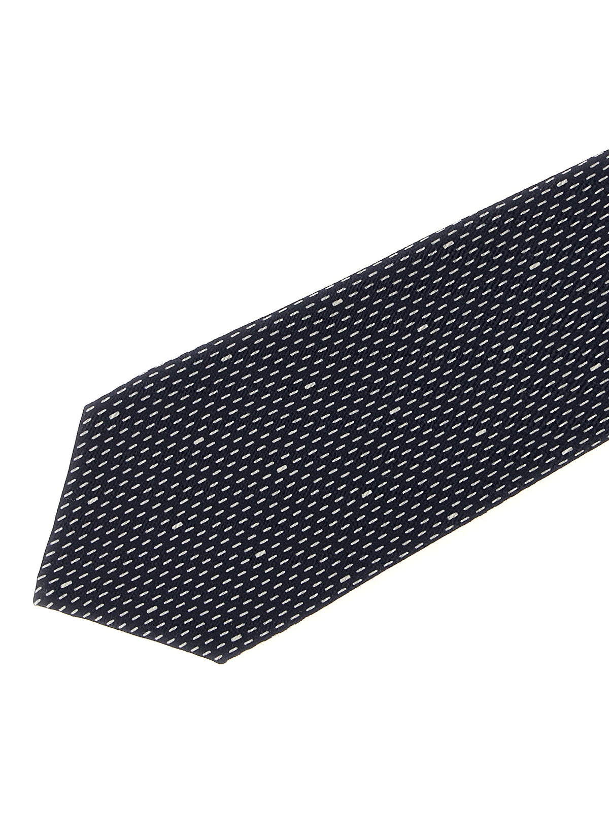 Saint Laurent Blue Silk Tie