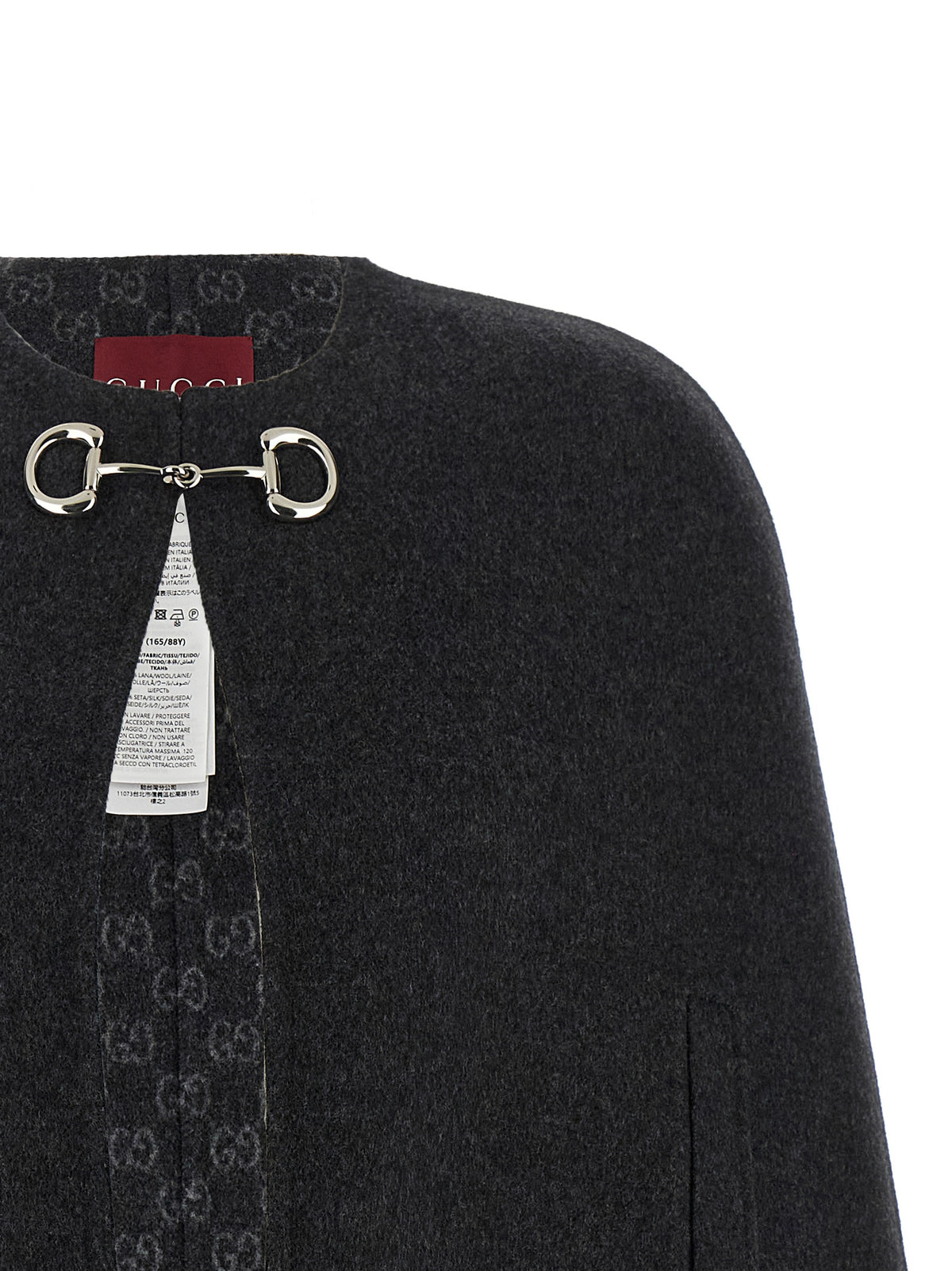 Gucci Gray Wool Coat