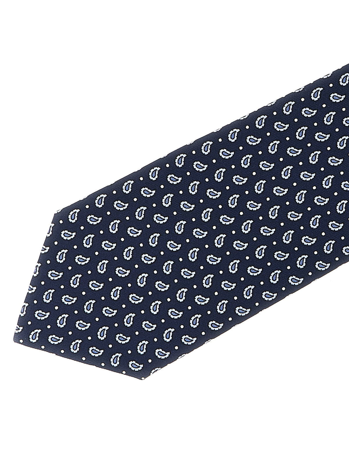 Brioni Blue Silk Tie