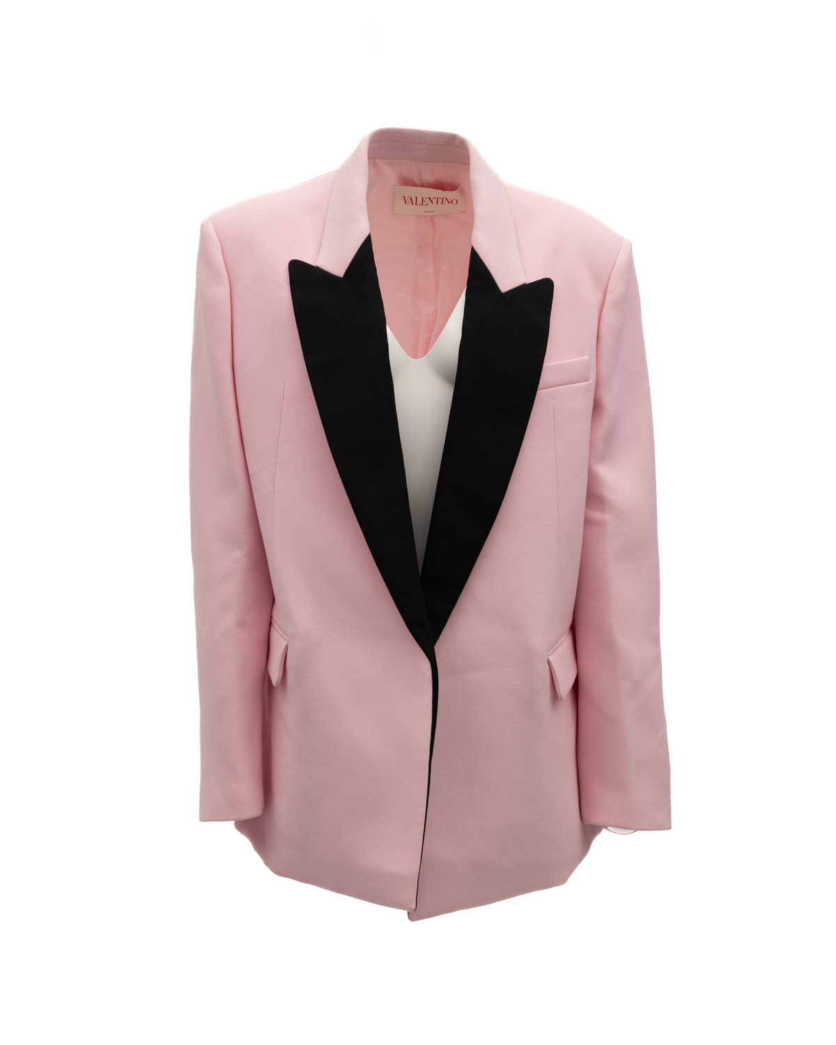 Valentino Garavani Pink Tuxedo Blazer