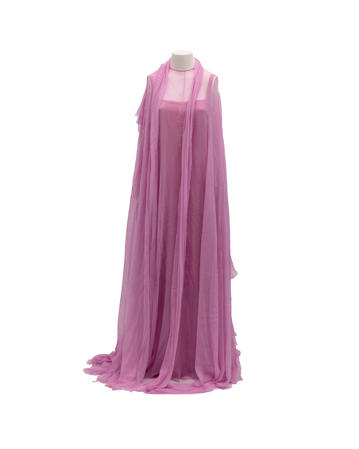 Valentino Garavani Pink Sleeveless Maxi Dress
