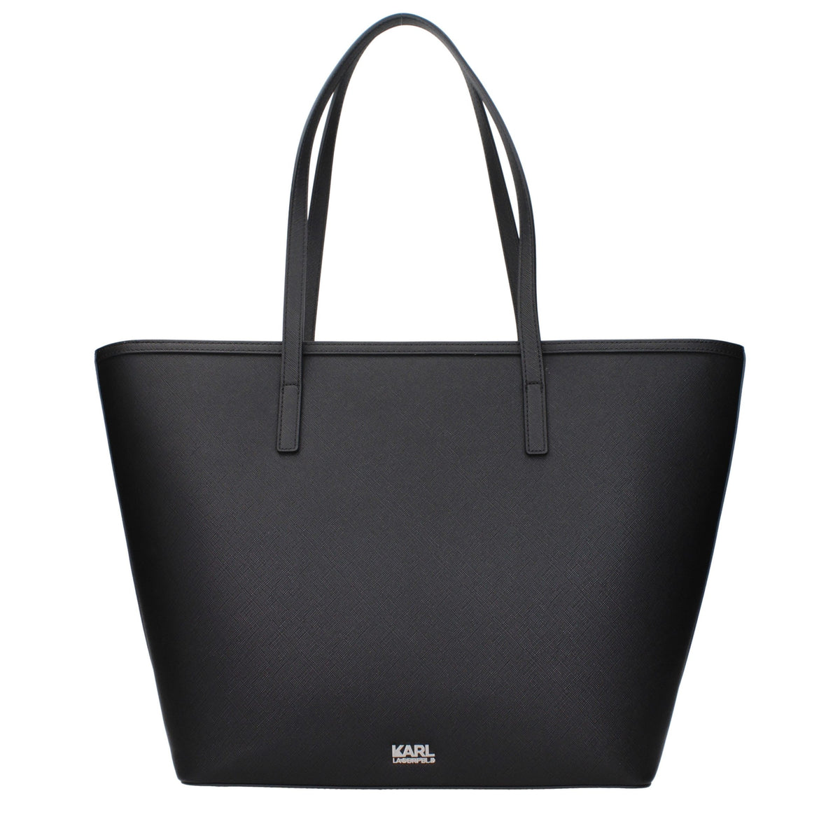 Karl Lagerfeld Black Polyethylene Shoulder Bag