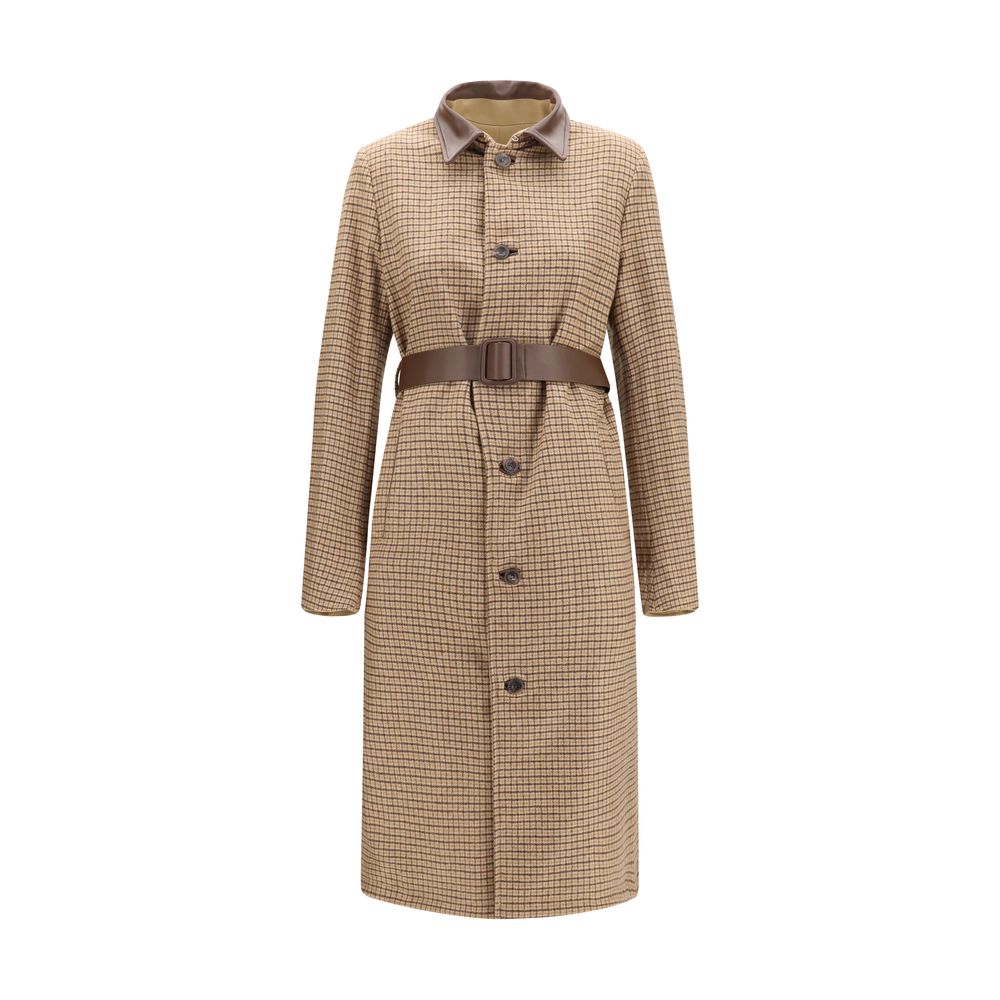 Jacob Cohen Brown Cotton Coat