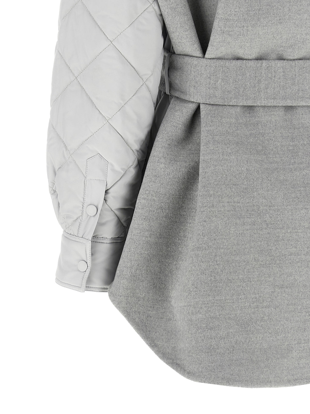 Fabiana Filippi Gray Polyester Shell Jacket