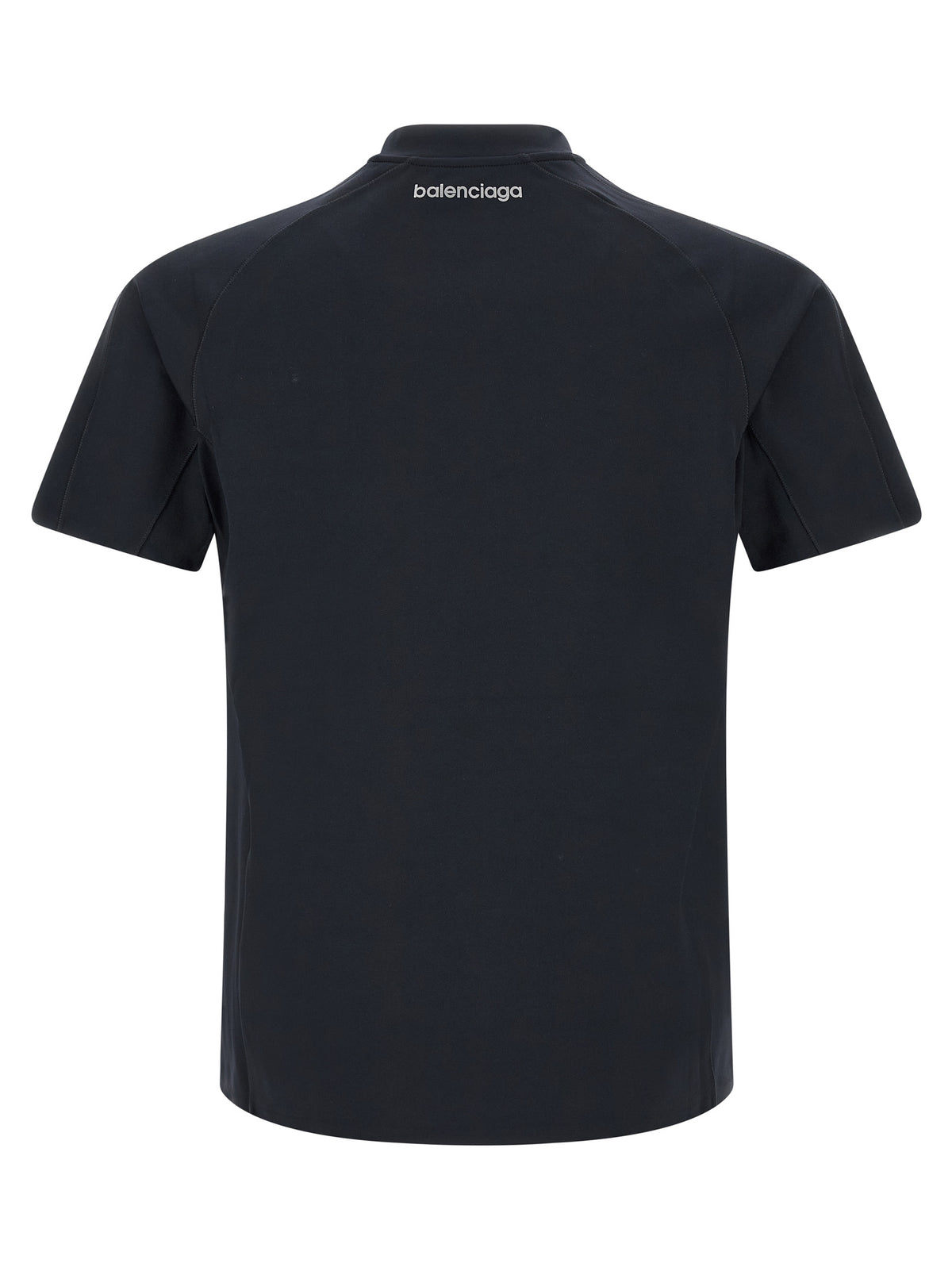 Balenciaga Blue Polyamide T-Shirt