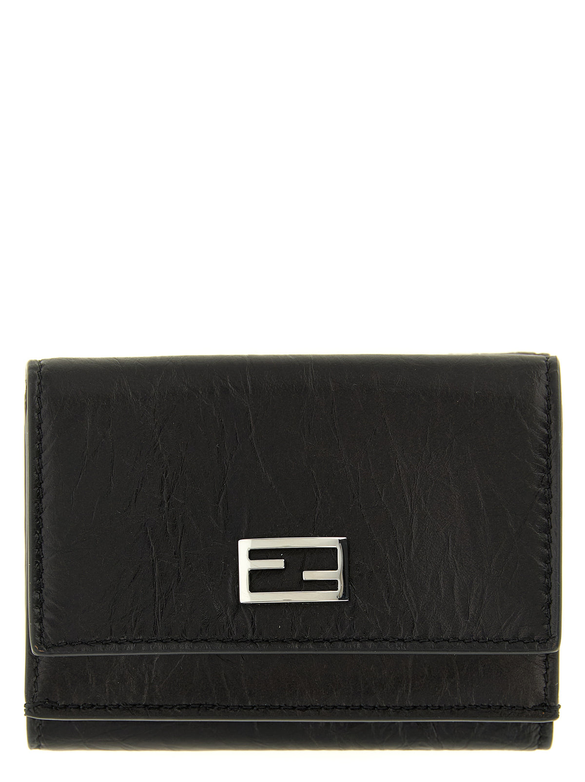 Fendi Black Calfskin Cardholder