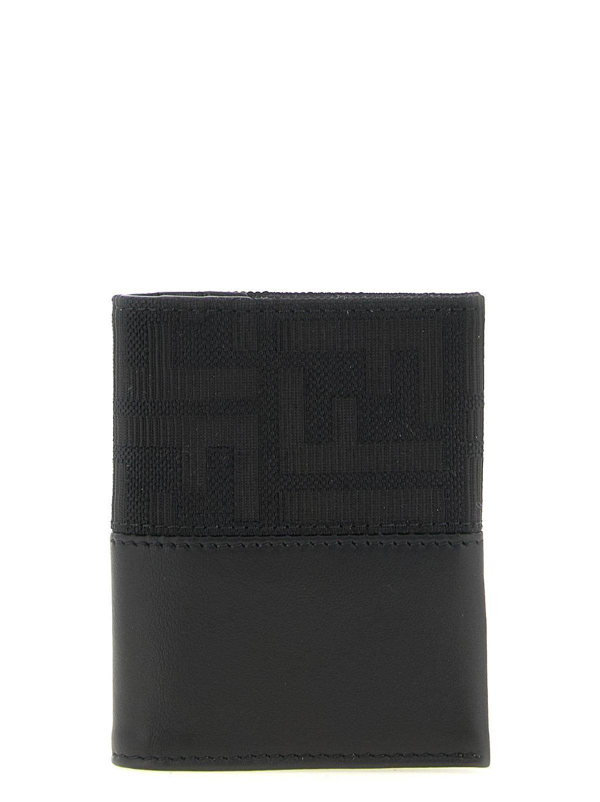 Fendi Black Polyester Cardholder