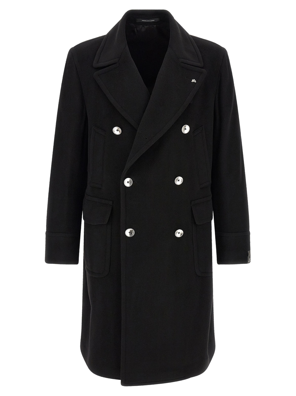 Tagliatore Black Cashmere Coat