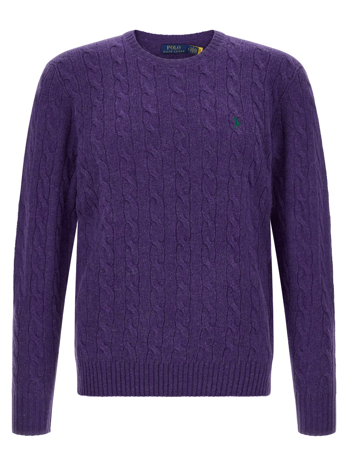 Polo Ralph Lauren Purple Wool Cardigan