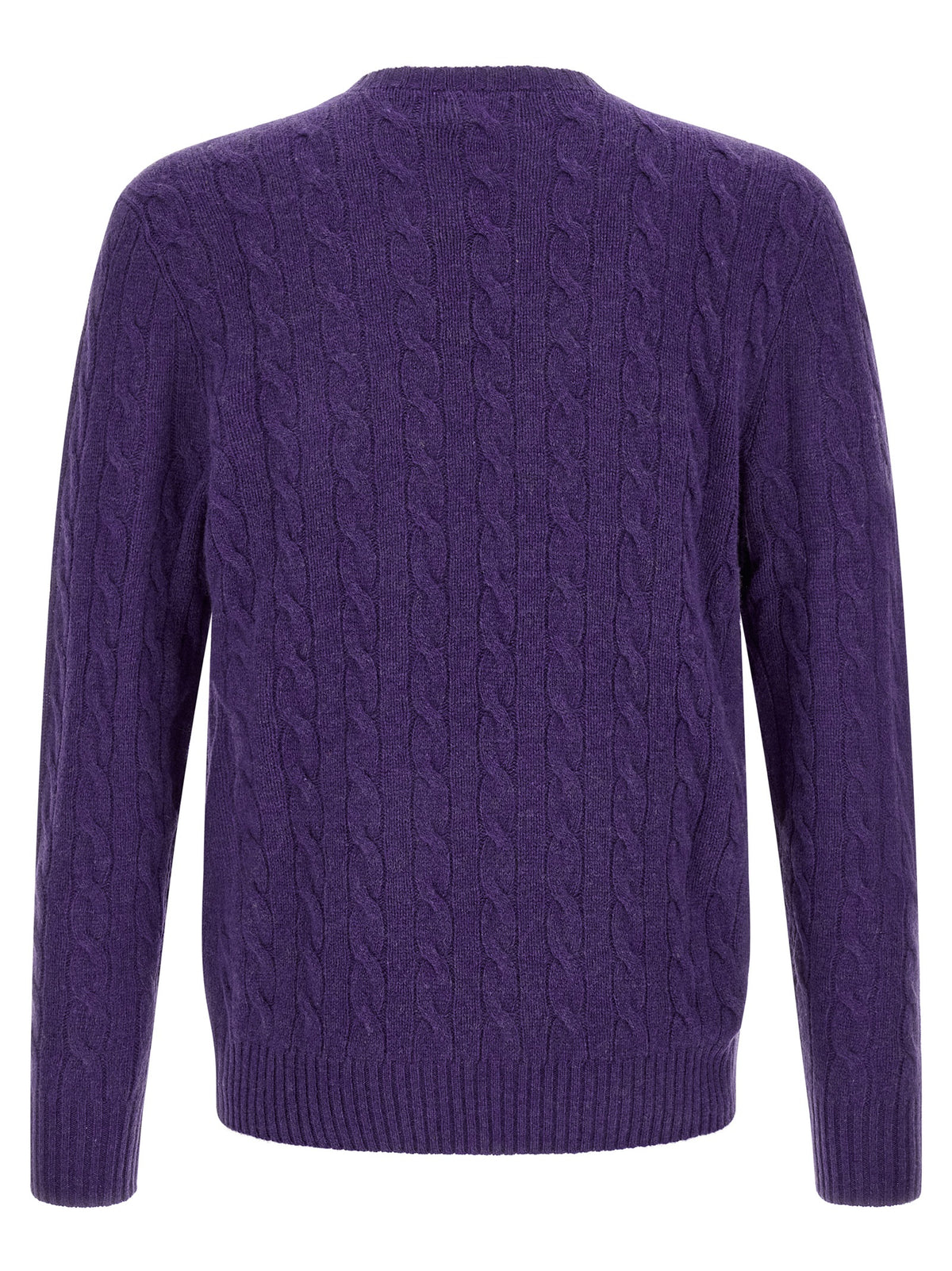 Polo Ralph Lauren Purple Wool Cardigan