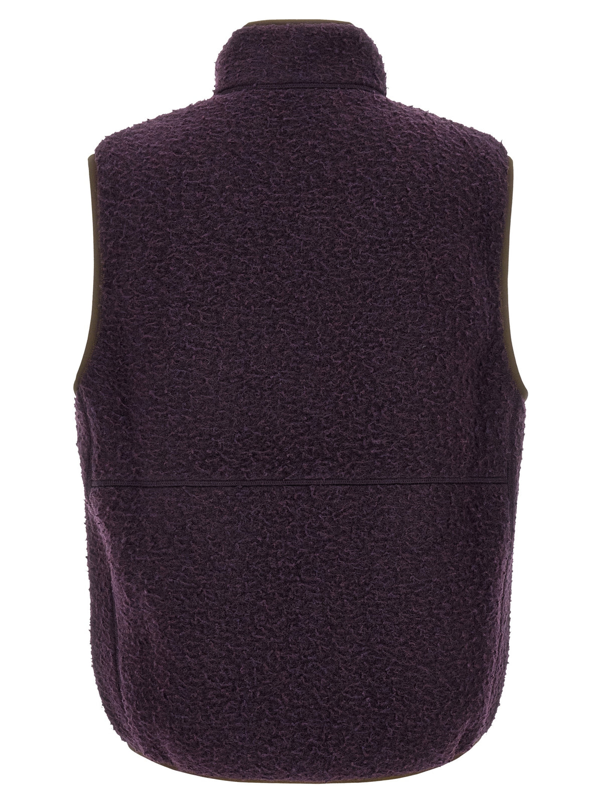 Moncler Purple Polyester Sleeveless Jacket