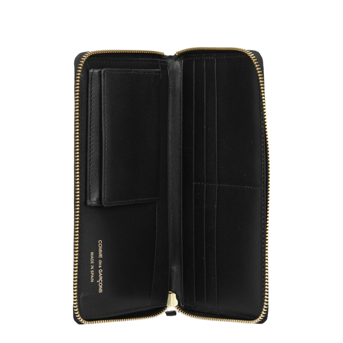 Comme Des Garçons Black Leather Wallet