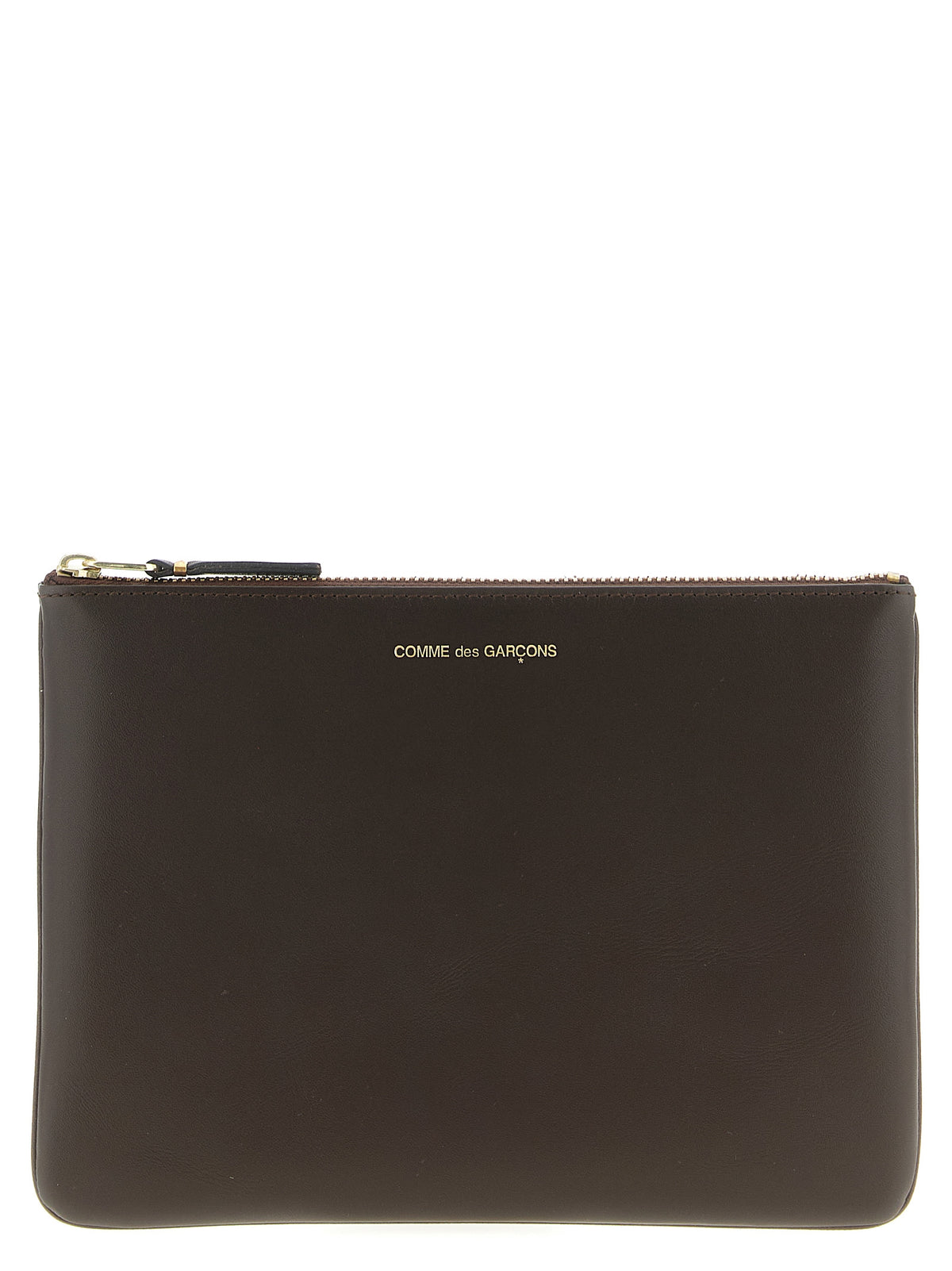 Comme Des Garçons Brown Cowhide Cardholder