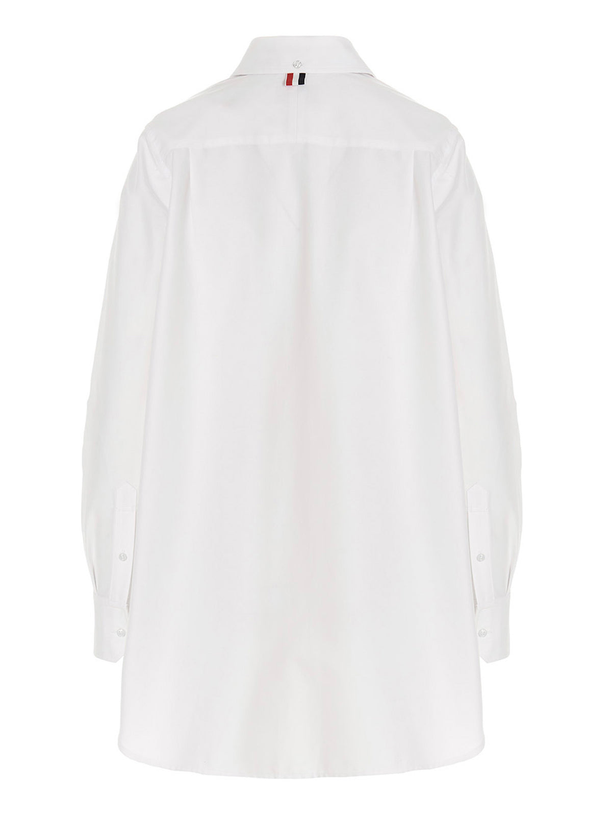 Thom Browne White Cotton Blouse
