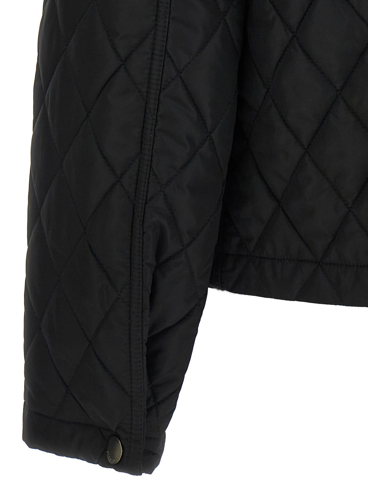 Burberry Black Polyamide Full-Length Jacket