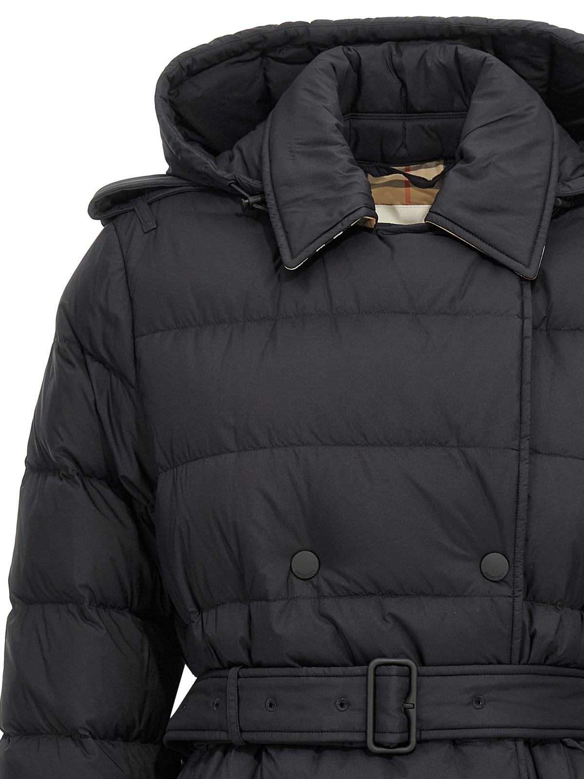 Burberry Black Polyamide Coat