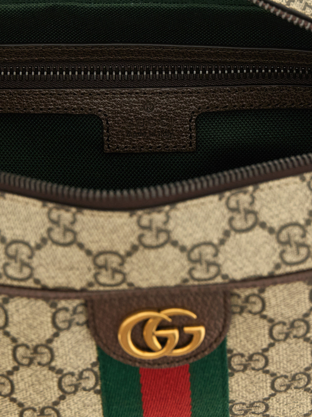 Gucci Beige Polyethylene Crossbody Bag